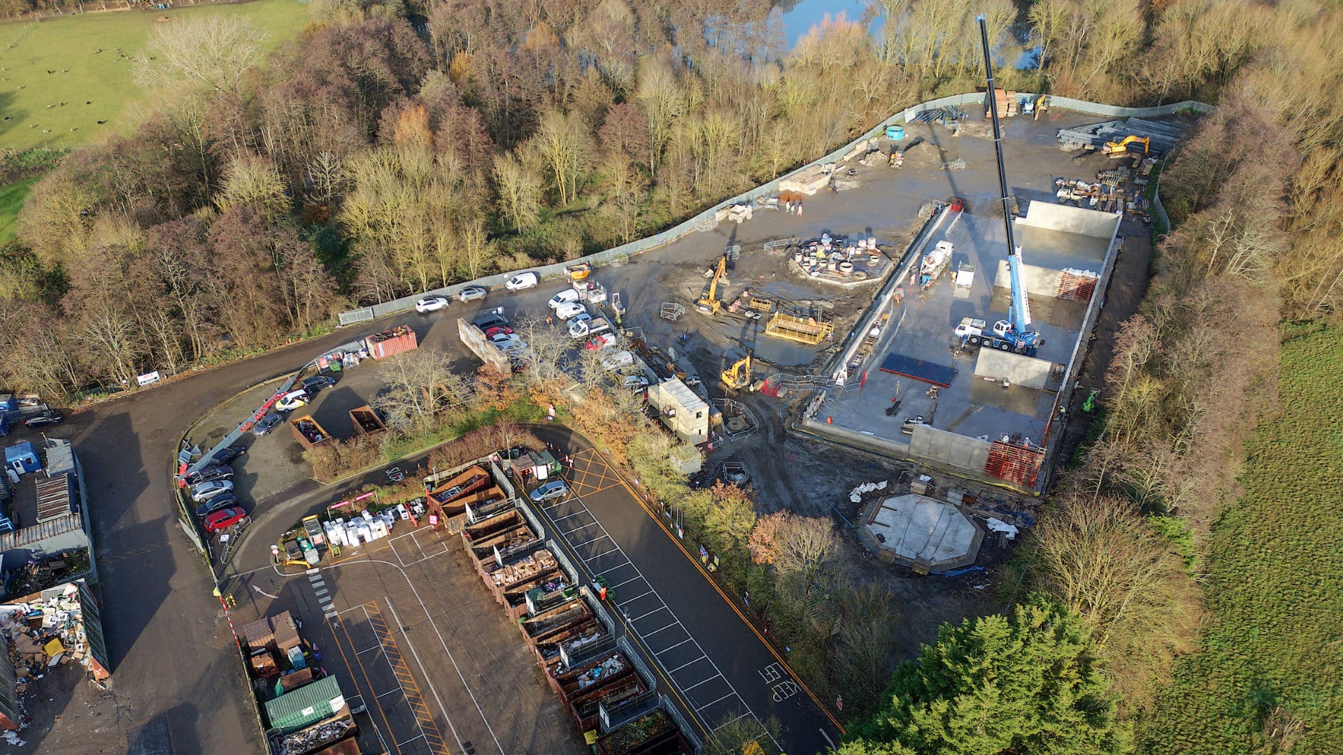 Dunbrik Waste Transfer Station Byrne Demolition Byrne Groundworks Civils & Infrastructure