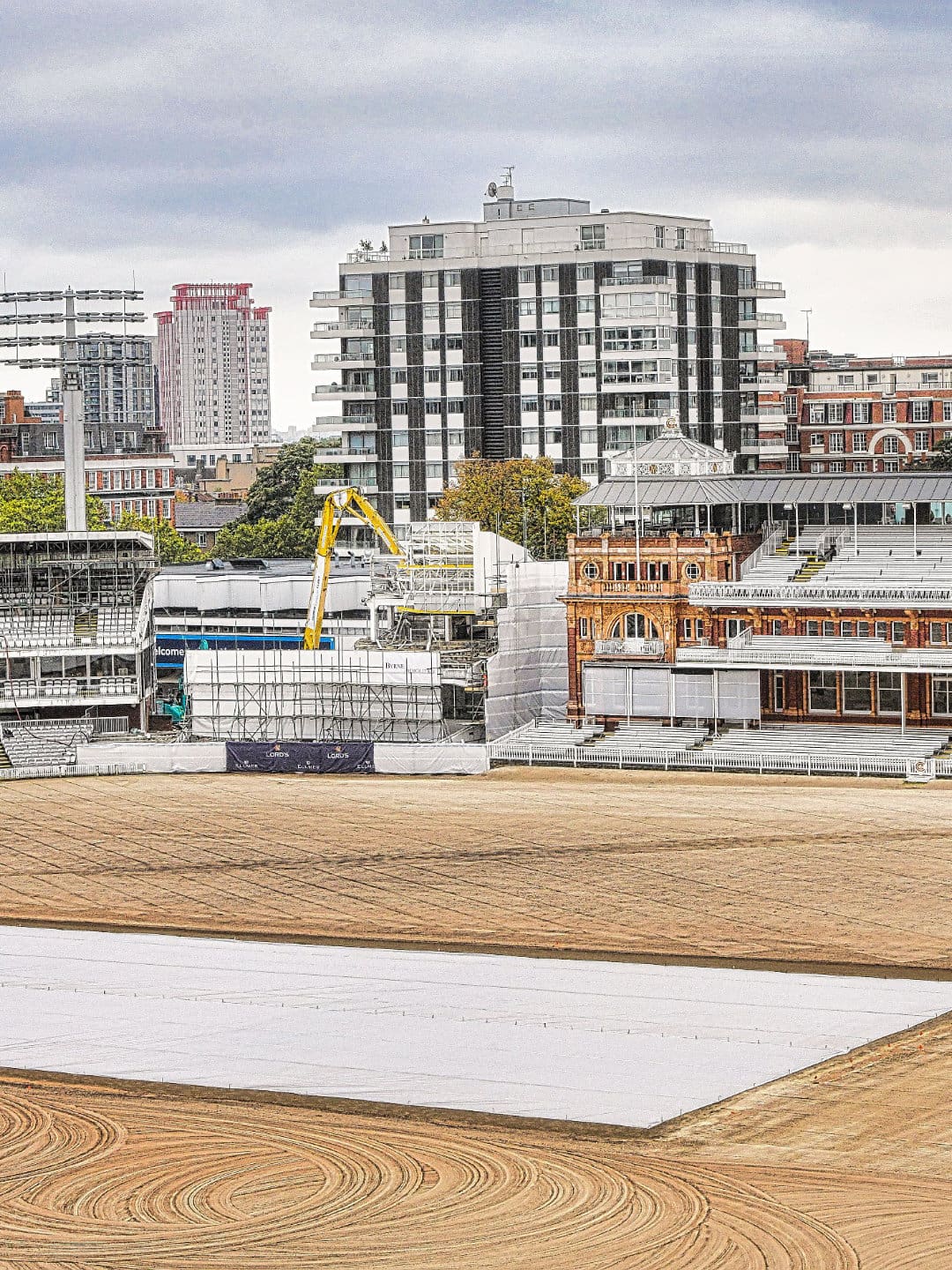 Lord's Allen Stand Byre Demolition
