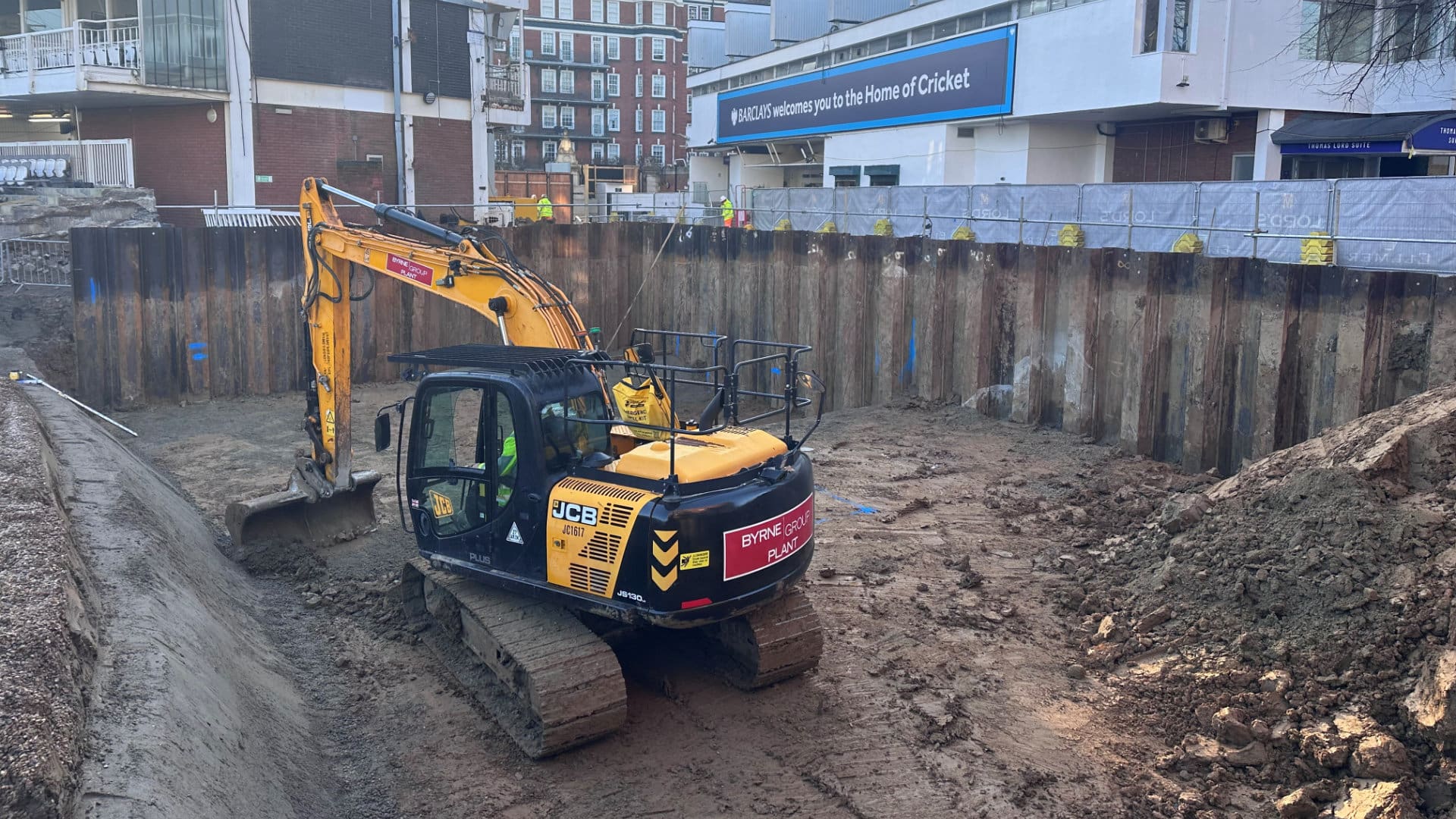 Lord's Allen Stand - Byrne Groundworks