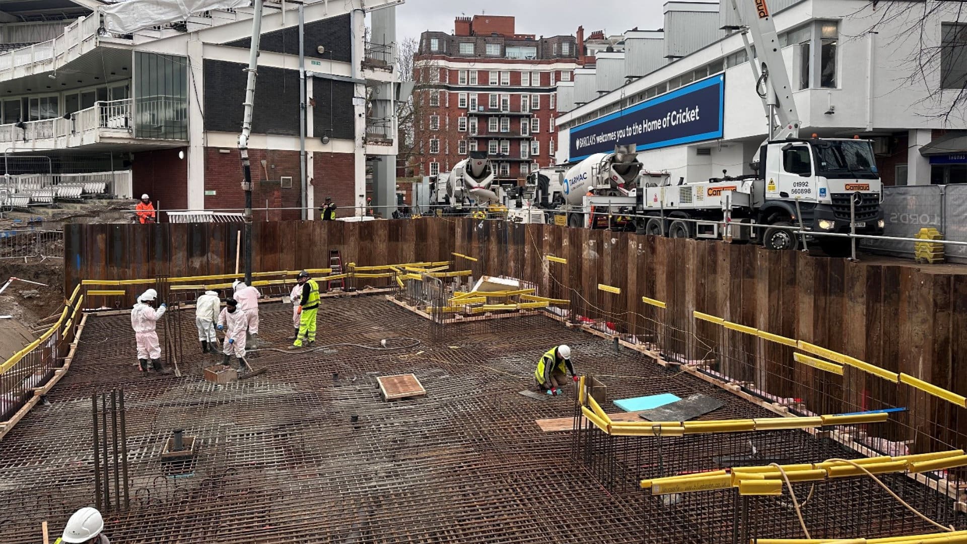 Lord's Allen Stand - Byrne Groundworks