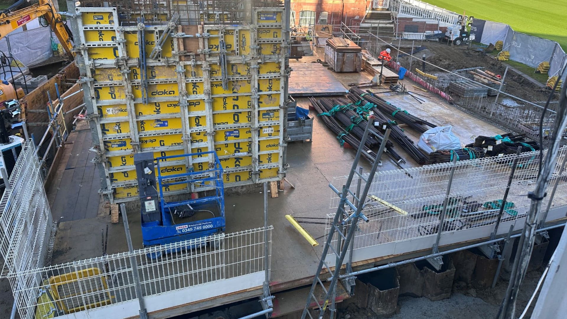 Lord's Allen Stand - Byrne Groundworks